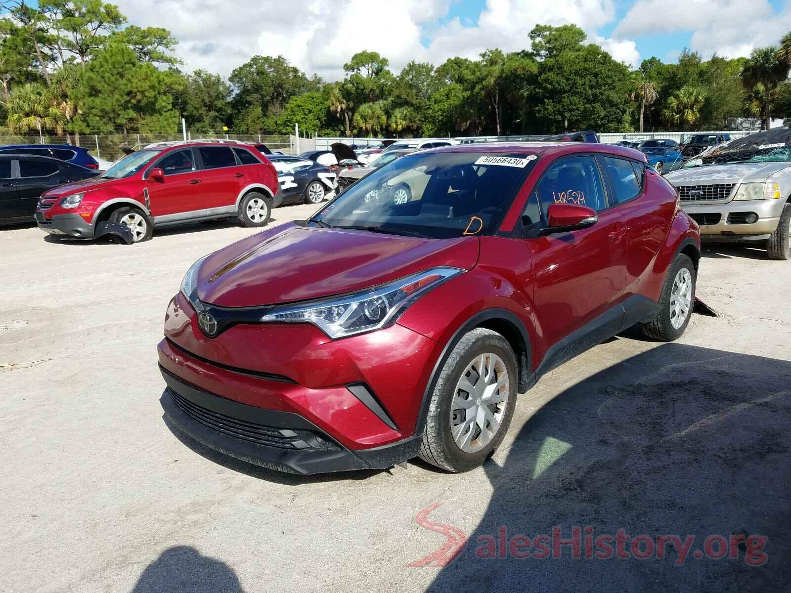 NMTKHMBX3KR070576 2019 TOYOTA C-HR