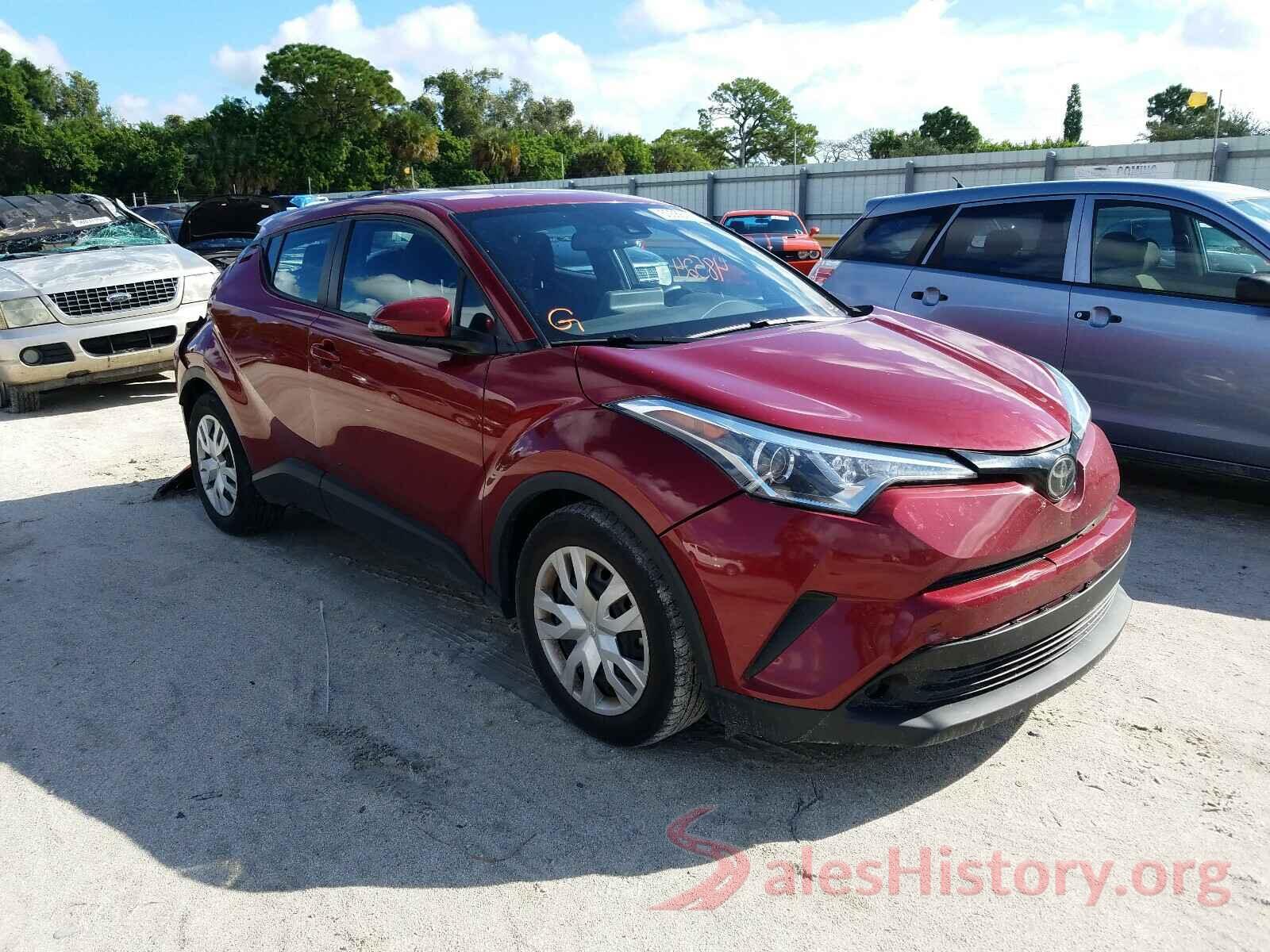 NMTKHMBX3KR070576 2019 TOYOTA C-HR