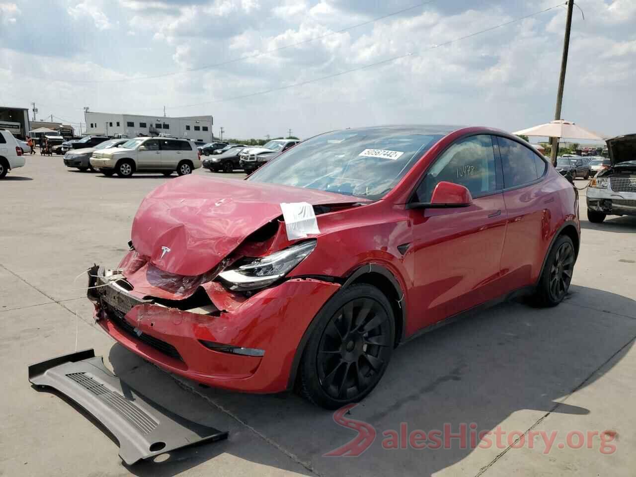 5YJYGDEE3MF200601 2021 TESLA MODEL Y