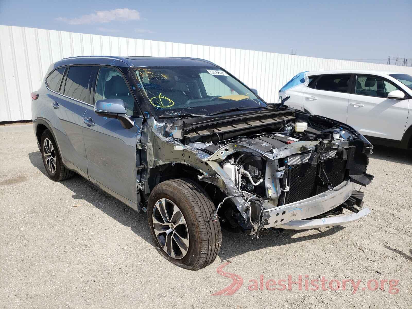 5TDGZRAH4LS014949 2020 TOYOTA HIGHLANDER