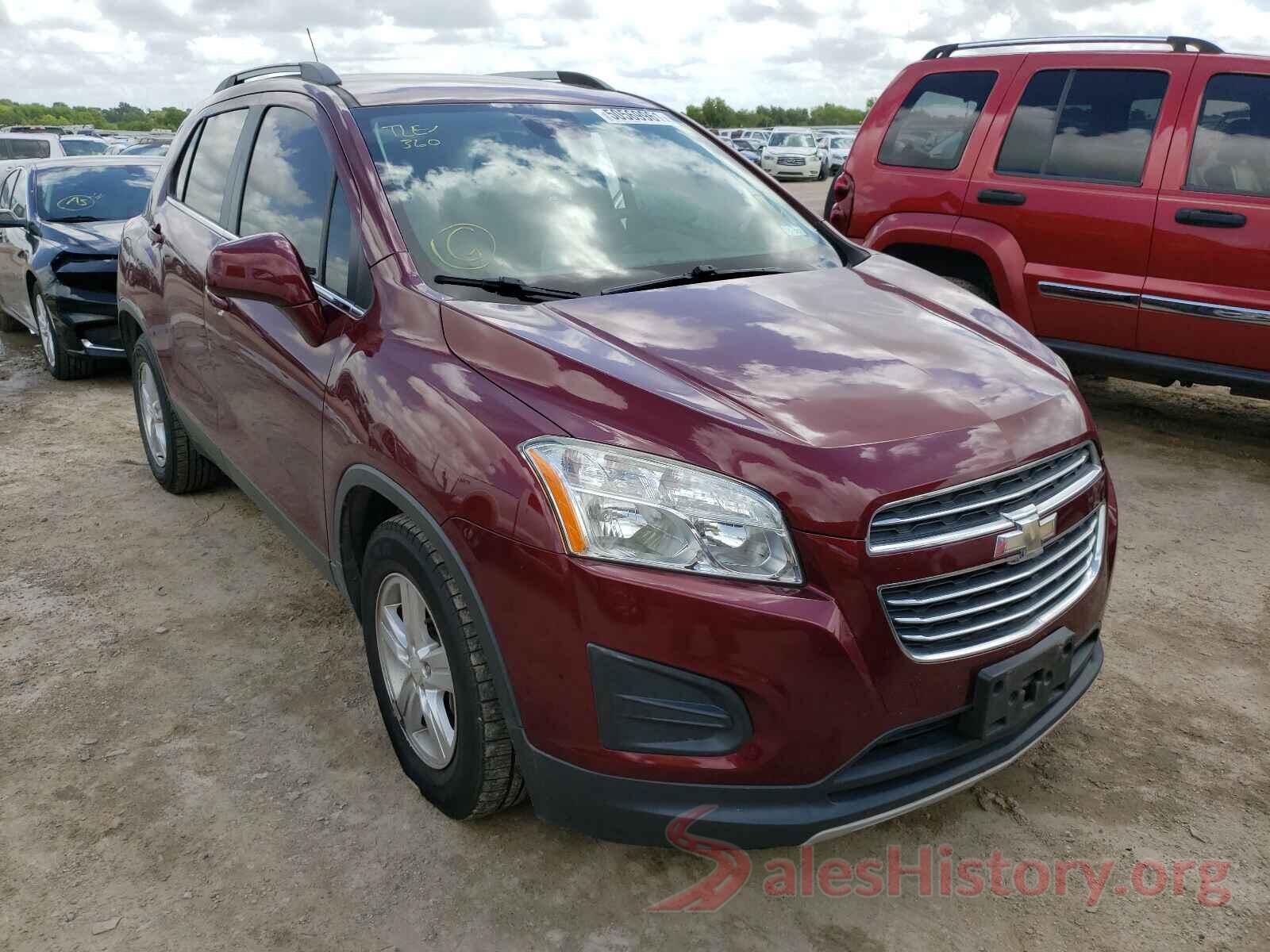 3GNCJLSB9GL163664 2016 CHEVROLET TRAX