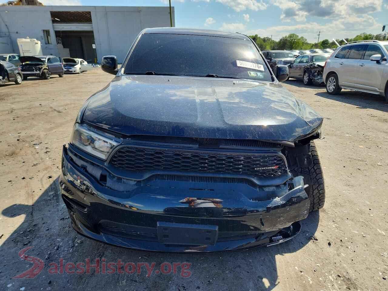 2021 DODGE DURANGO VIN 1C4RDJDG7MC793326, rear view