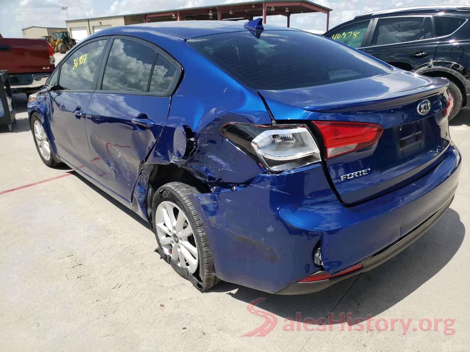 3KPFL4A77HE135046 2017 KIA FORTE