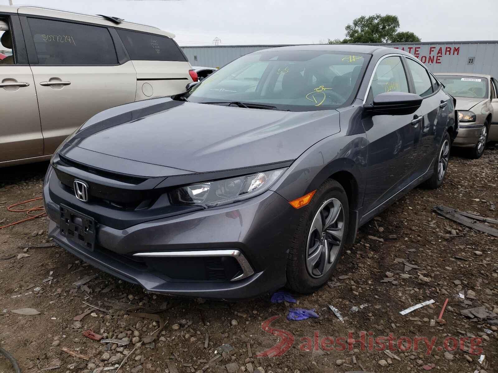 2HGFC2F6XKH579653 2019 HONDA CIVIC