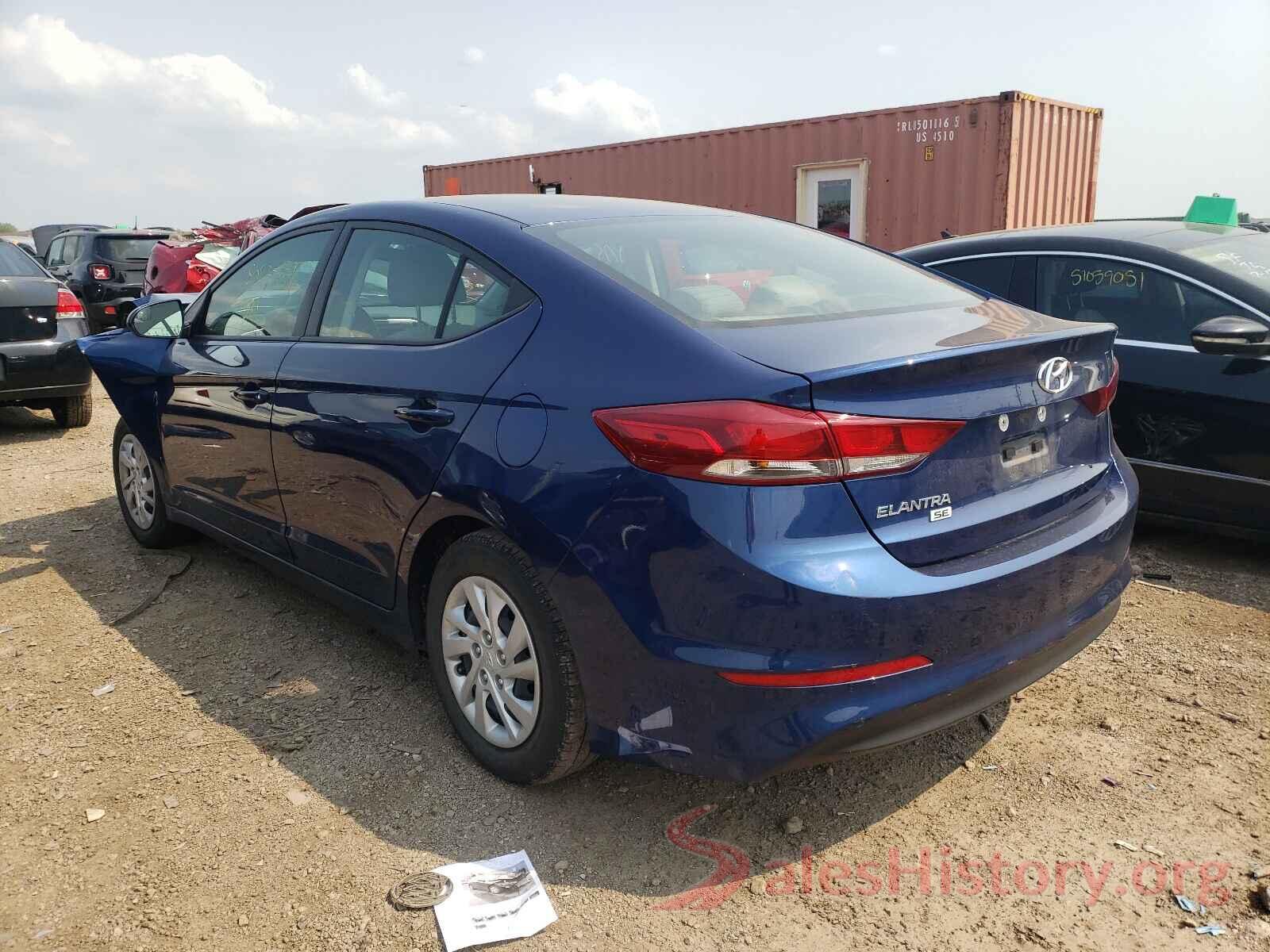 5NPD74LF3JH324486 2018 HYUNDAI ELANTRA