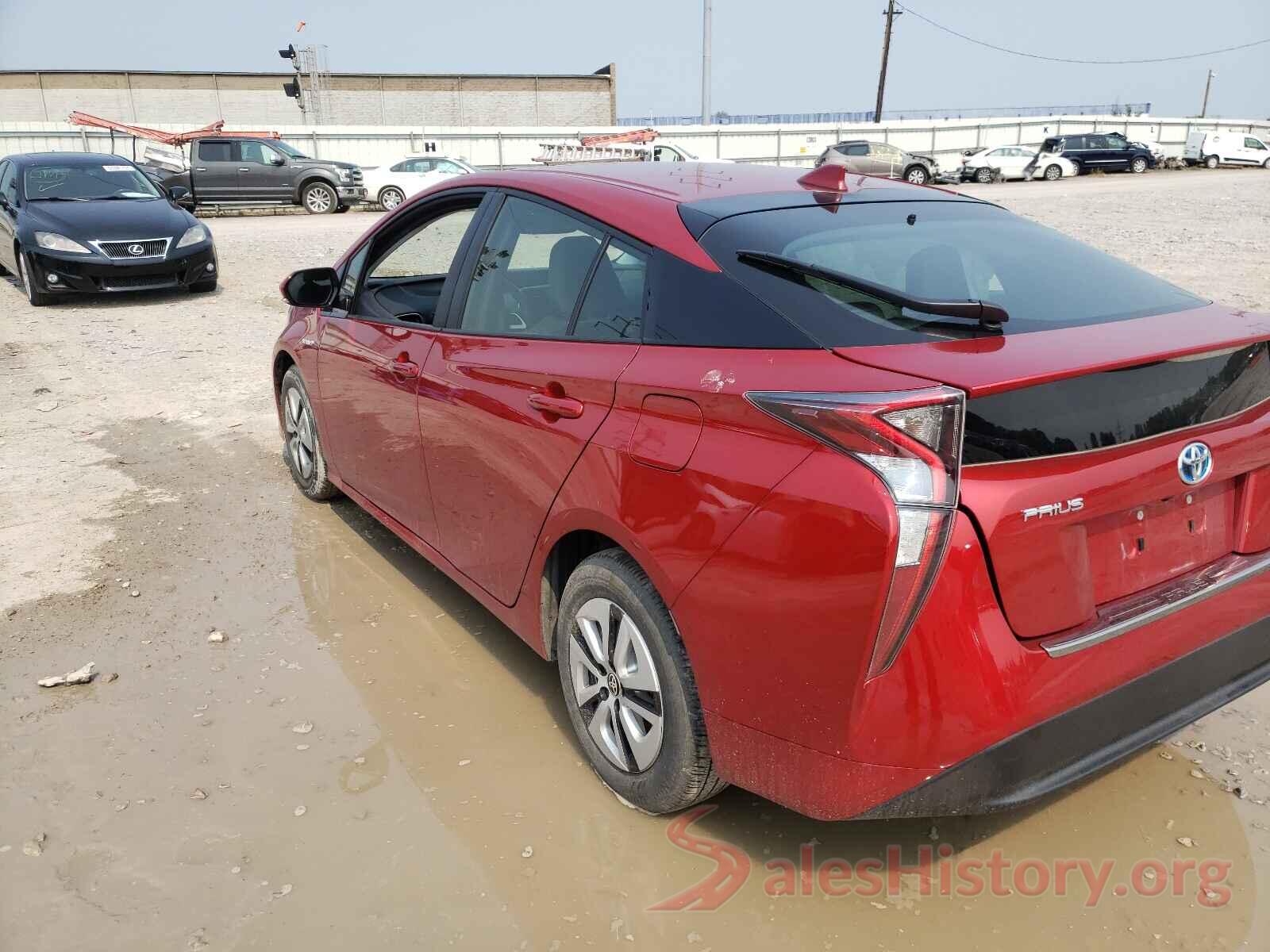 JTDKARFU4G3512163 2016 TOYOTA PRIUS