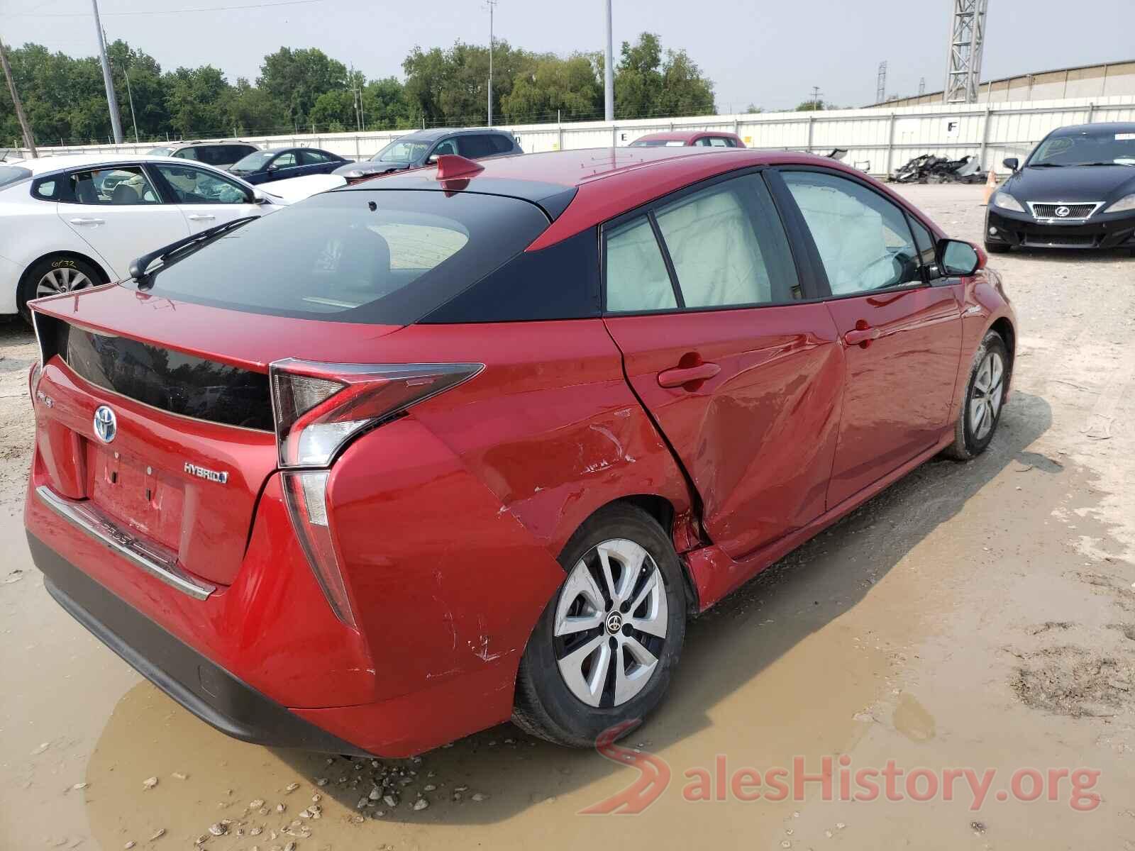 JTDKARFU4G3512163 2016 TOYOTA PRIUS