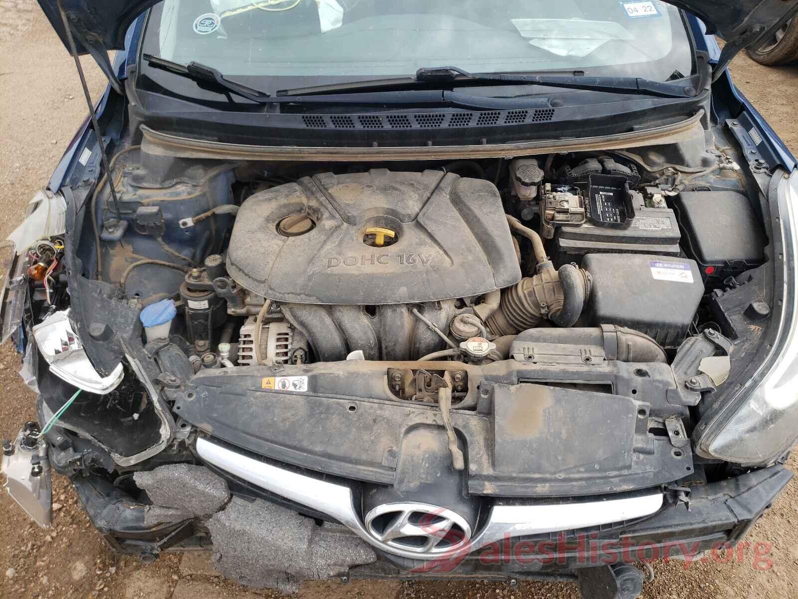 KMHDH4AE0GU634340 2016 HYUNDAI ELANTRA