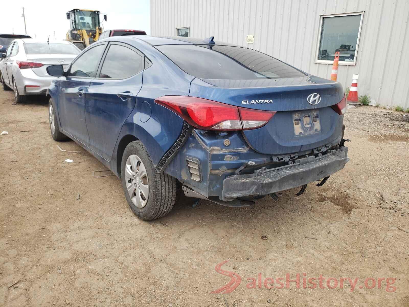 KMHDH4AE0GU634340 2016 HYUNDAI ELANTRA