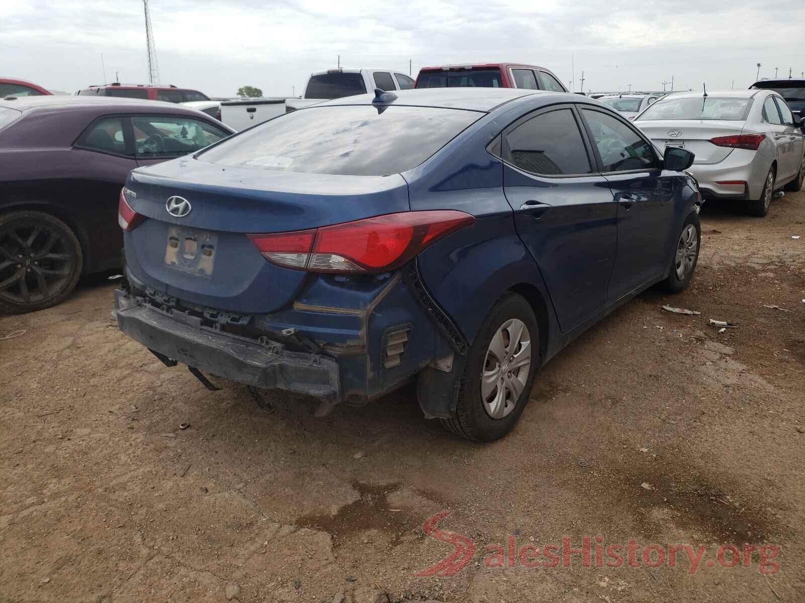 KMHDH4AE0GU634340 2016 HYUNDAI ELANTRA