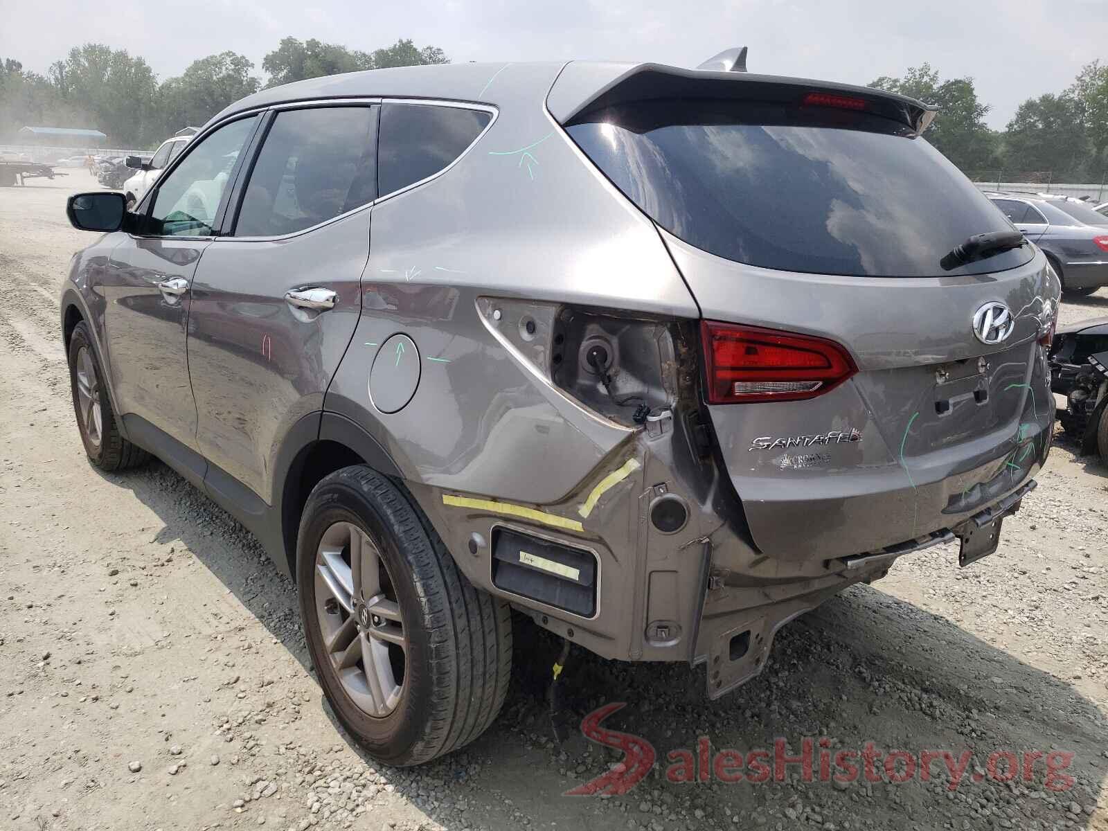 5NMZT3LB4HH027663 2017 HYUNDAI SANTA FE