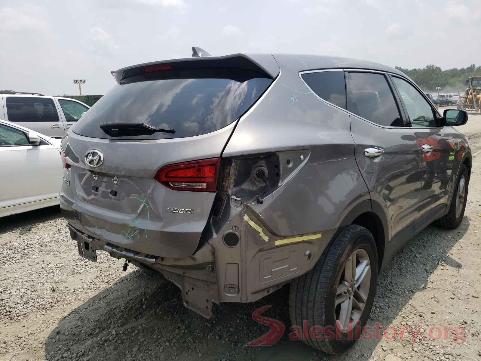 5NMZT3LB4HH027663 2017 HYUNDAI SANTA FE