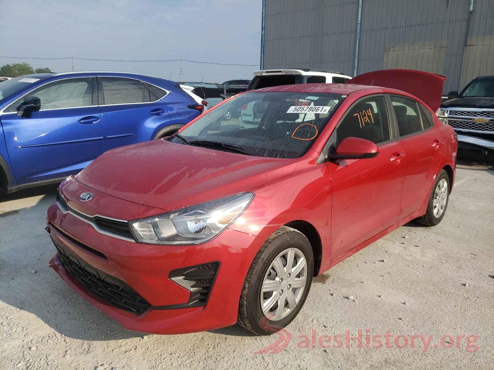 3KPA24AD2ME400212 2021 KIA RIO