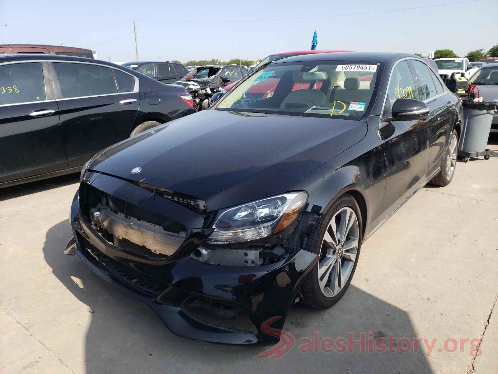 55SWF4JB6HU223347 2017 MERCEDES-BENZ C-CLASS