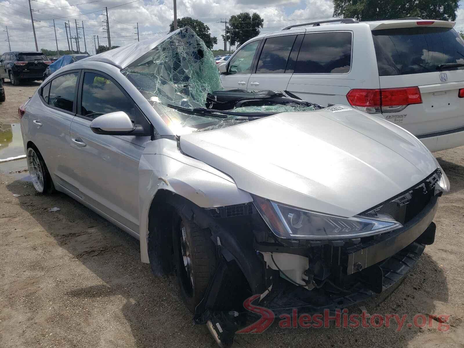 KMHD74LF9KU781256 2019 HYUNDAI ELANTRA