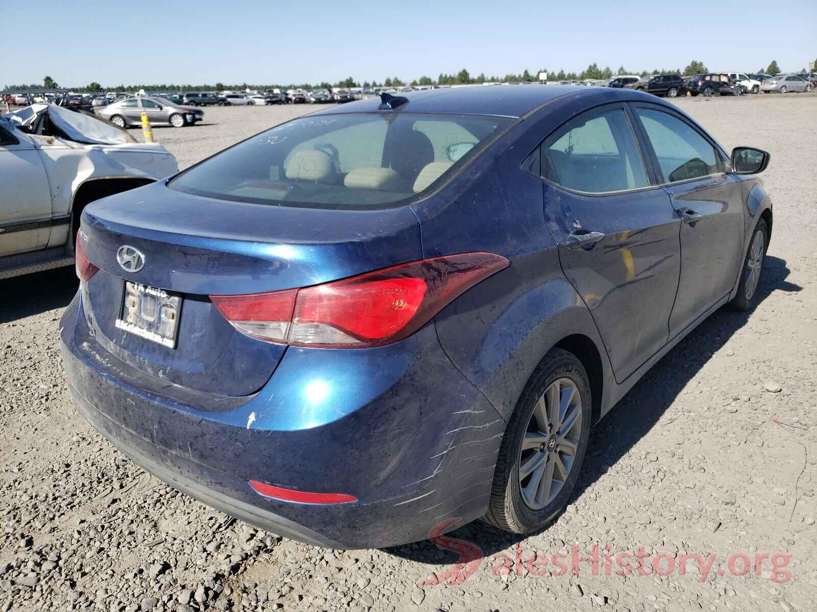 5NPDH4AE0GH728751 2016 HYUNDAI ELANTRA