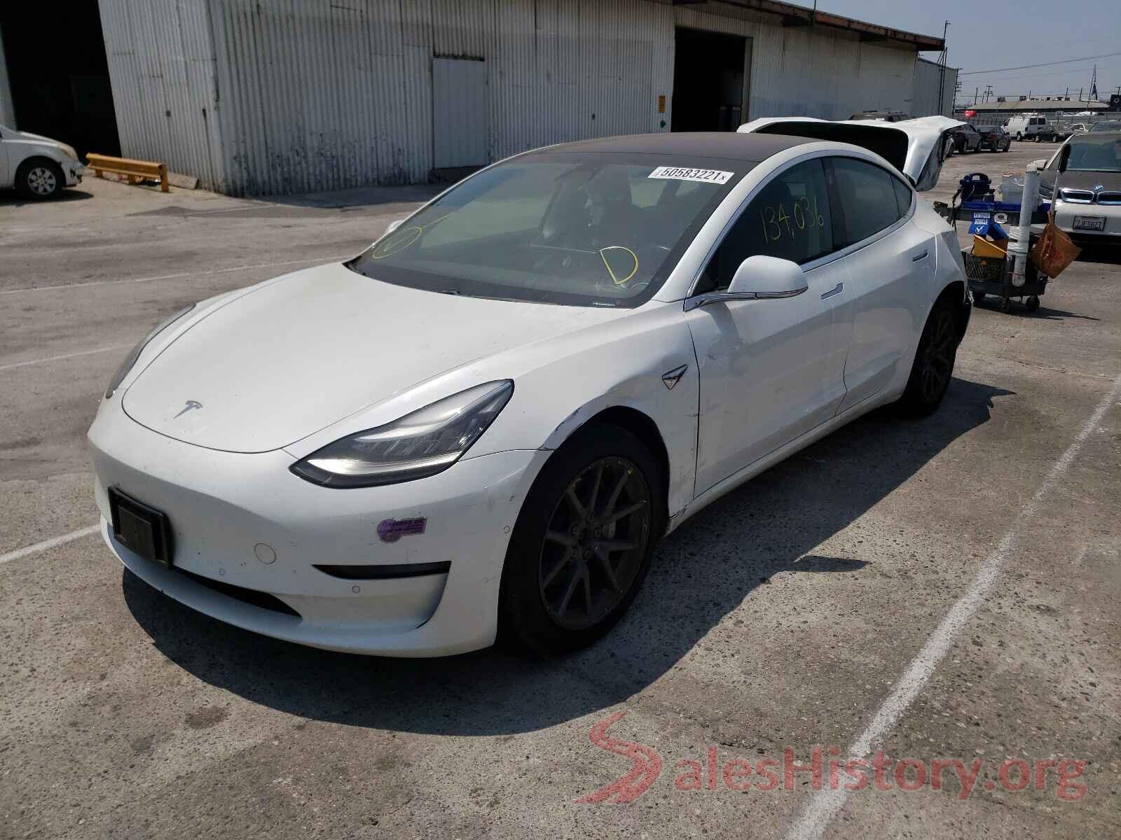 5YJ3E1EBXKF191476 2019 TESLA MODEL 3