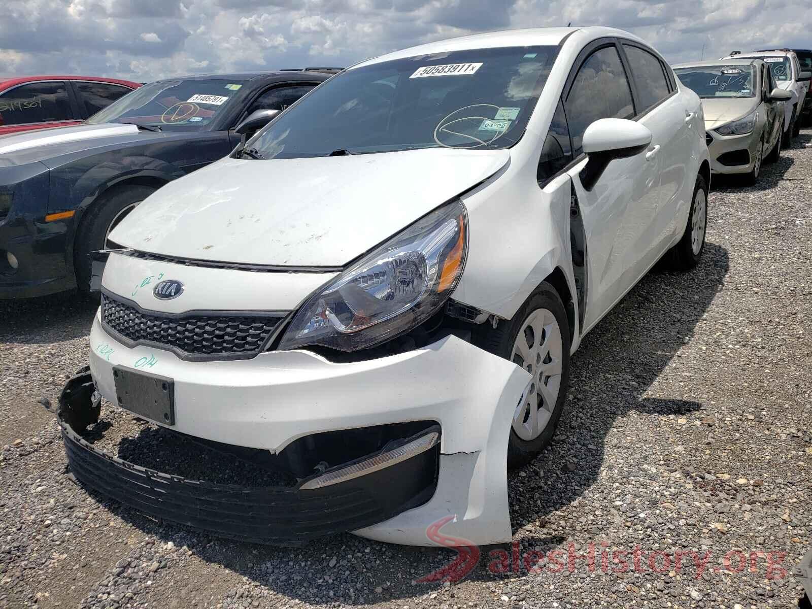 KNADM4A3XG6621949 2016 KIA RIO