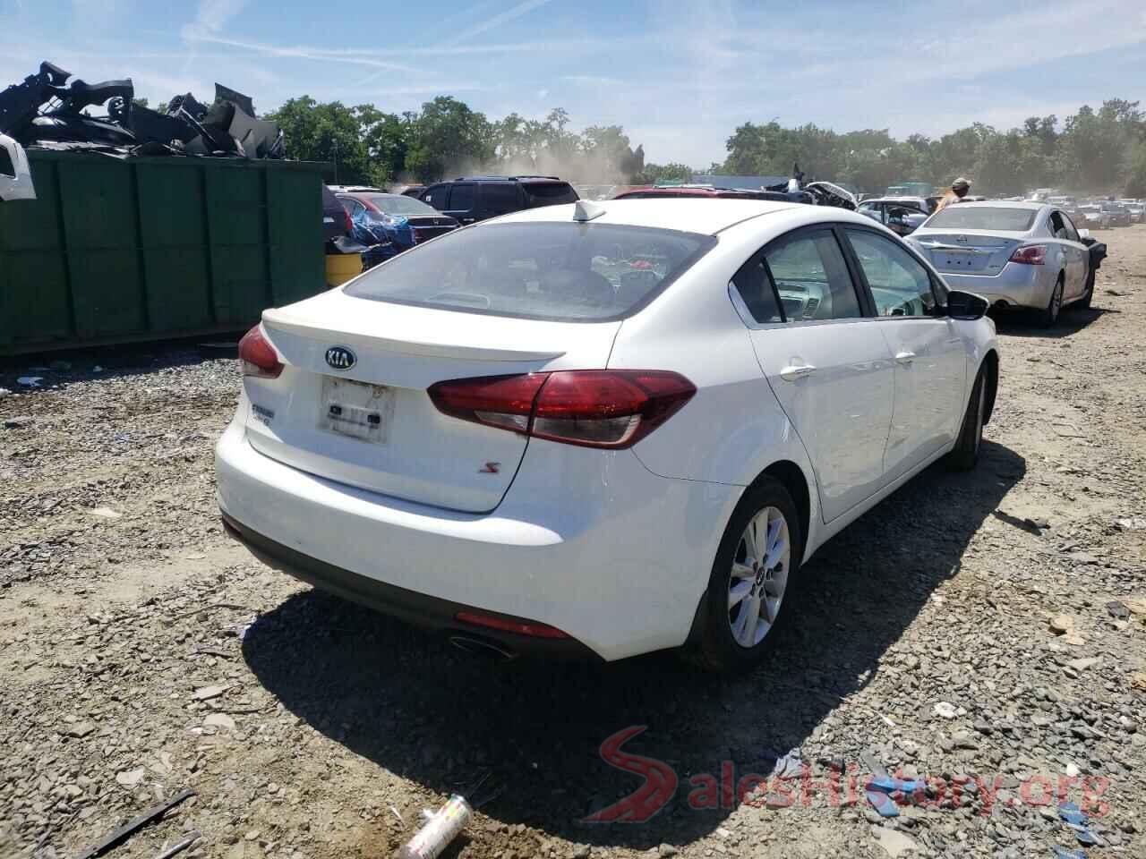 3KPFL4A78HE113931 2017 KIA FORTE