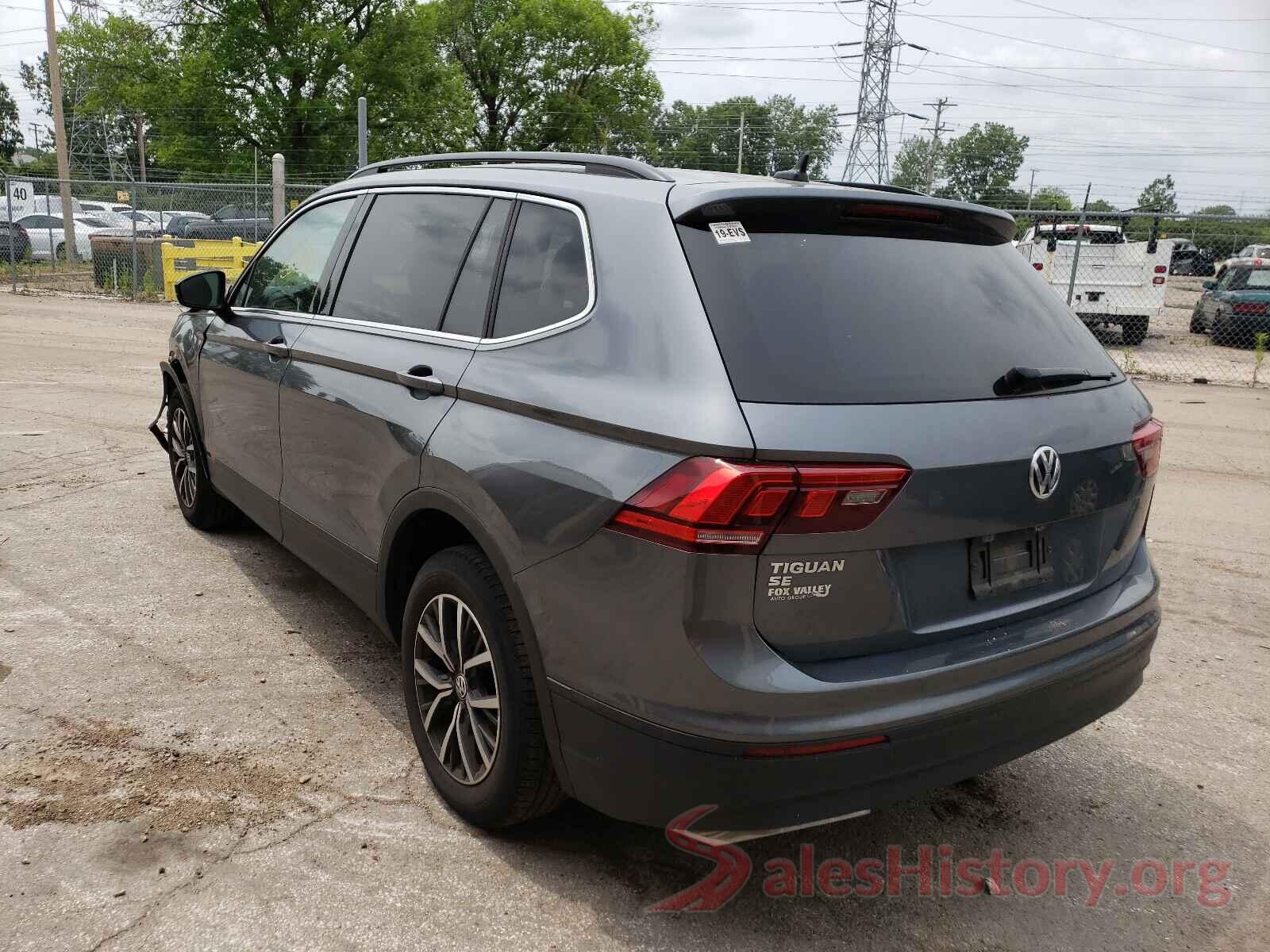 3VV3B7AX0KM047333 2019 VOLKSWAGEN TIGUAN