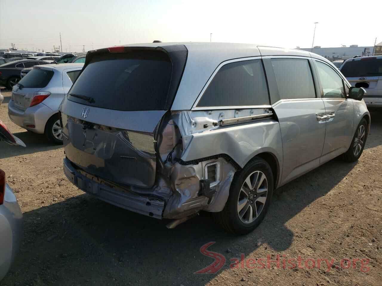 5FNRL5H95GB009125 2016 HONDA ODYSSEY