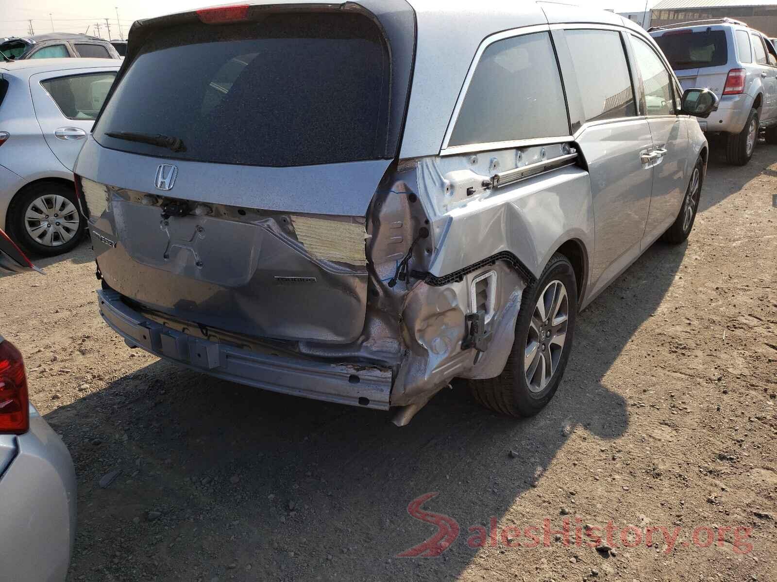 5FNRL5H95GB009125 2016 HONDA ODYSSEY