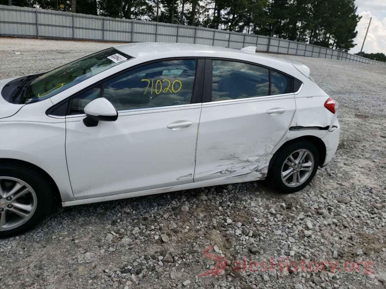 3G1BE6SM9HS609503 2017 CHEVROLET CRUZE