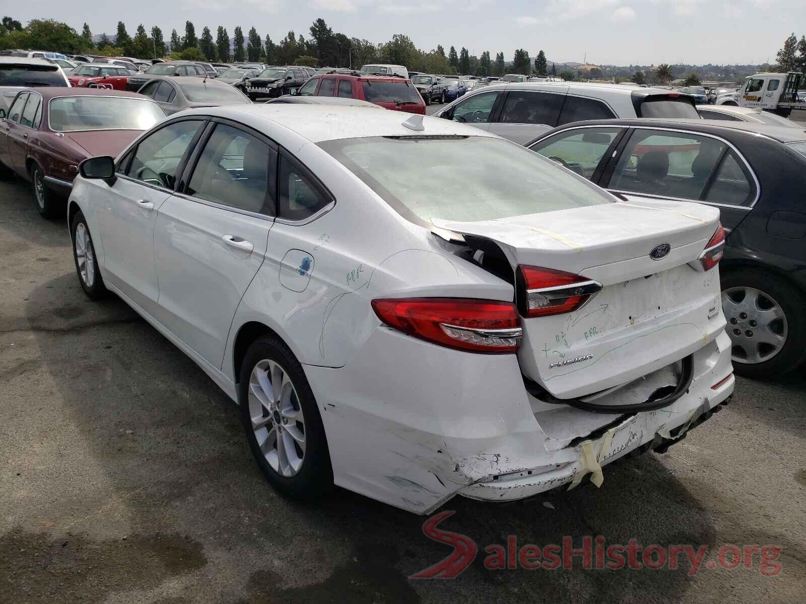 3FA6P0HD6LR114205 2020 FORD FUSION