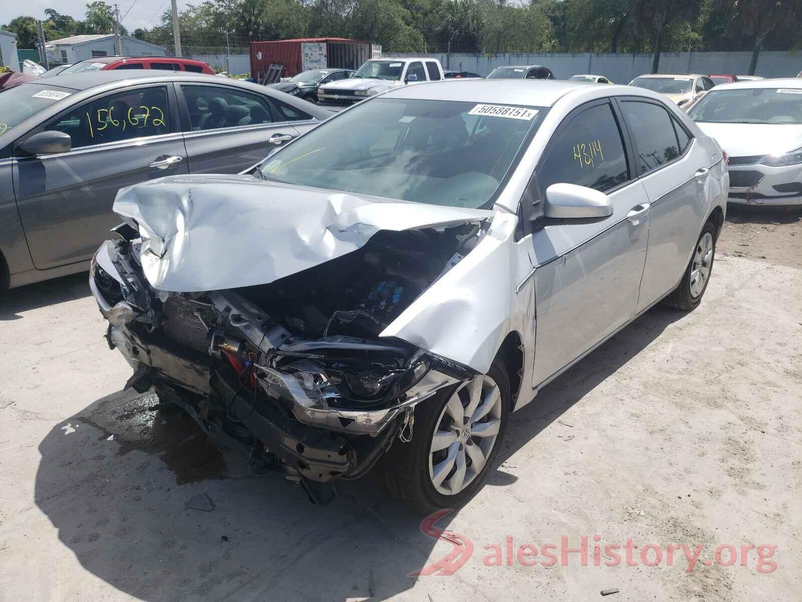 5YFBURHE7GP549857 2016 TOYOTA COROLLA