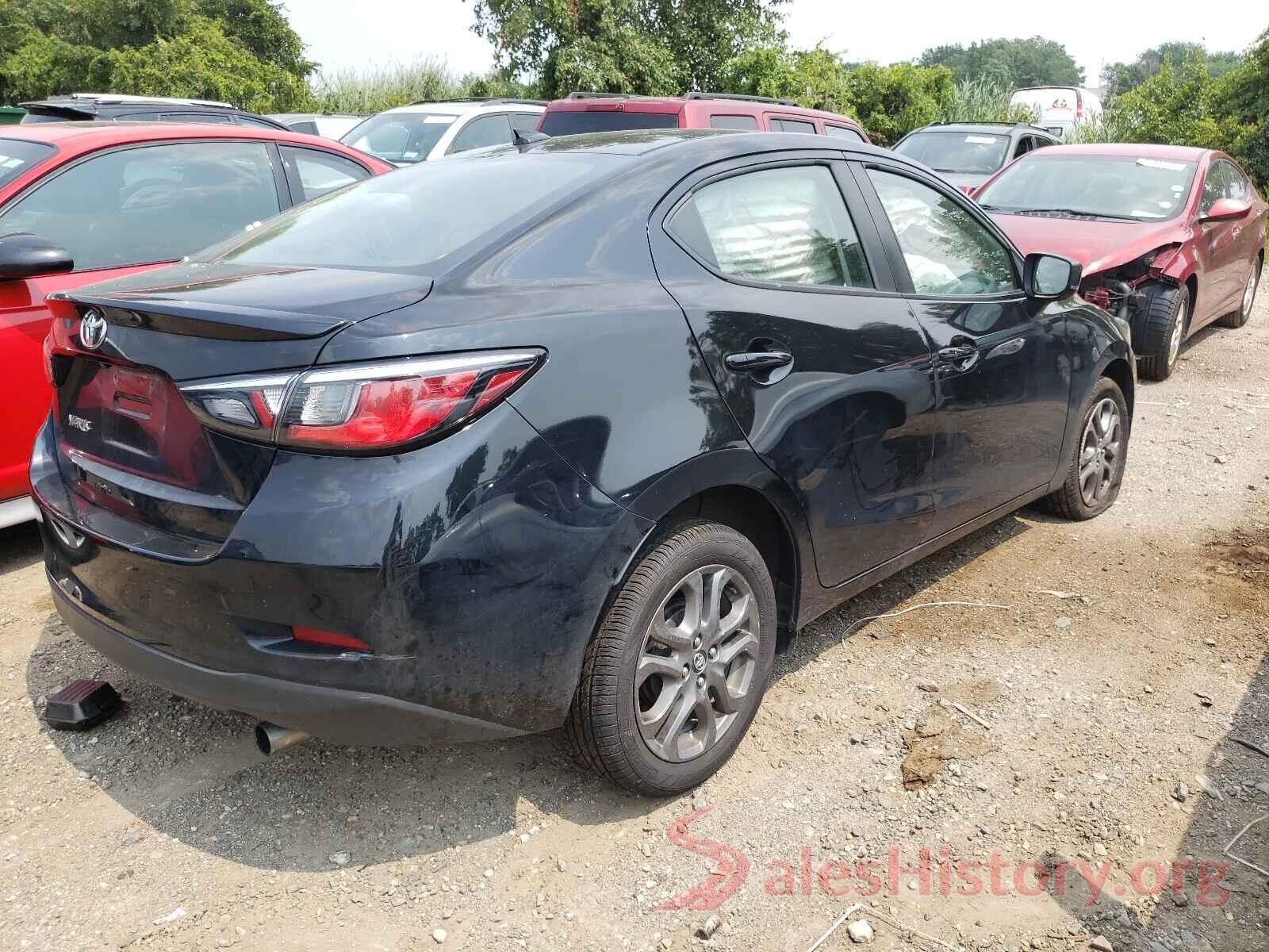 3MYDLBYV5KY522802 2019 TOYOTA YARIS