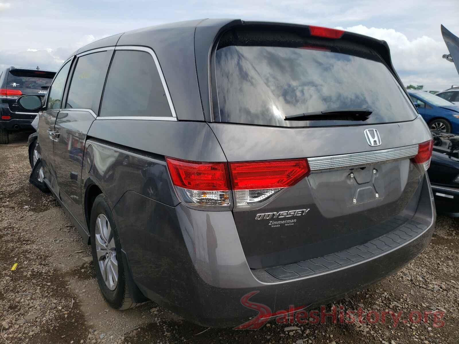 5FNRL5H6XGB049111 2016 HONDA ODYSSEY