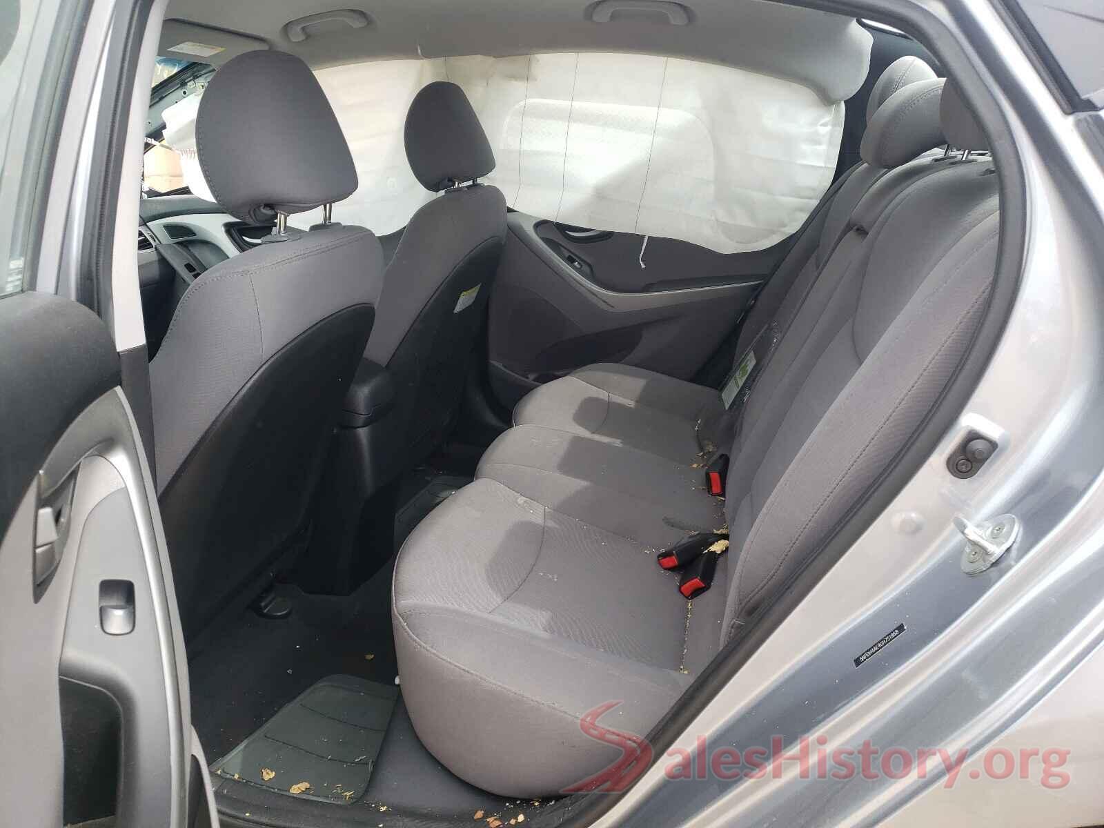 5NPDH4AE4GH751868 2016 HYUNDAI ELANTRA