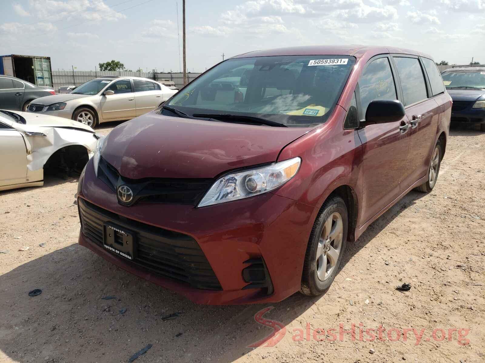 5TDZZ3DC3LS081161 2020 TOYOTA SIENNA