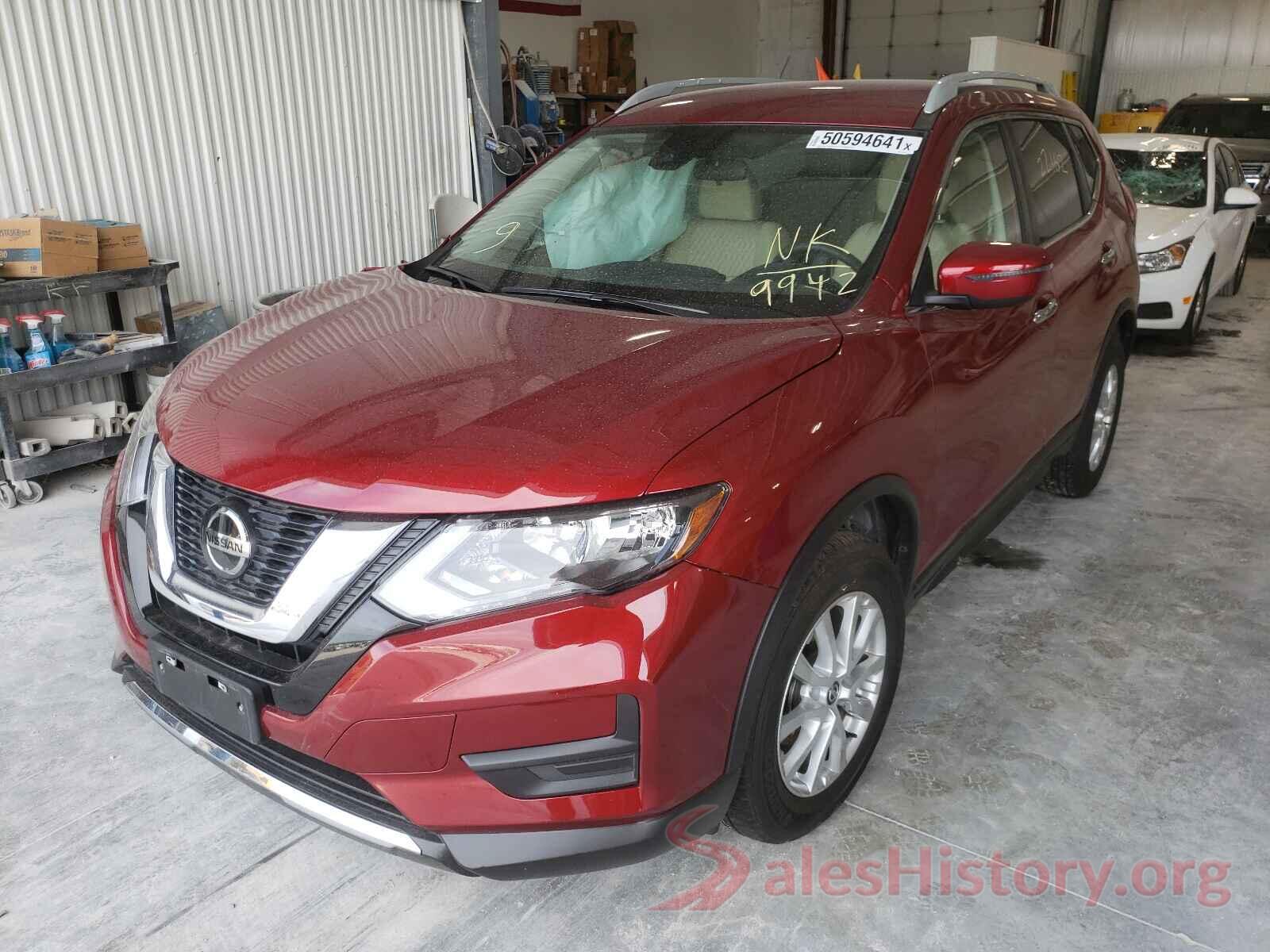 5N1AT2MV4KC719942 2019 NISSAN ROGUE