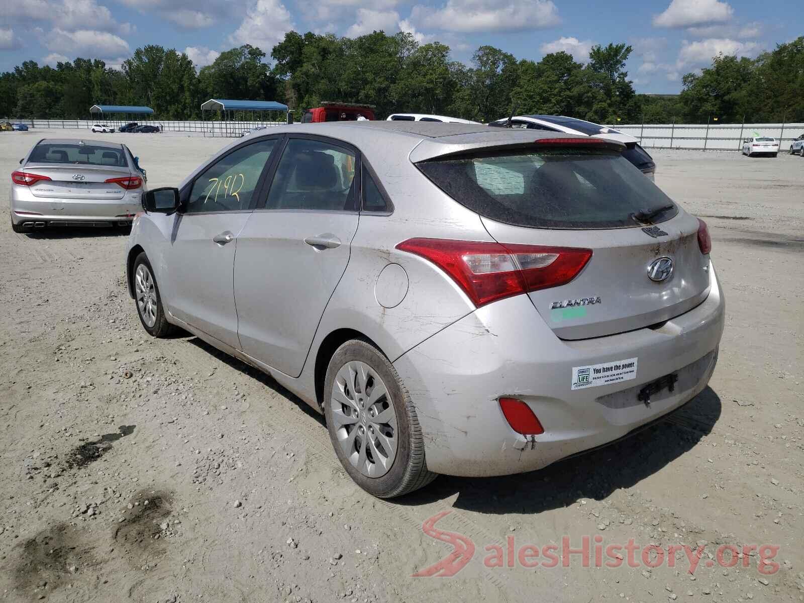 KMHD35LHXHU376471 2017 HYUNDAI ELANTRA