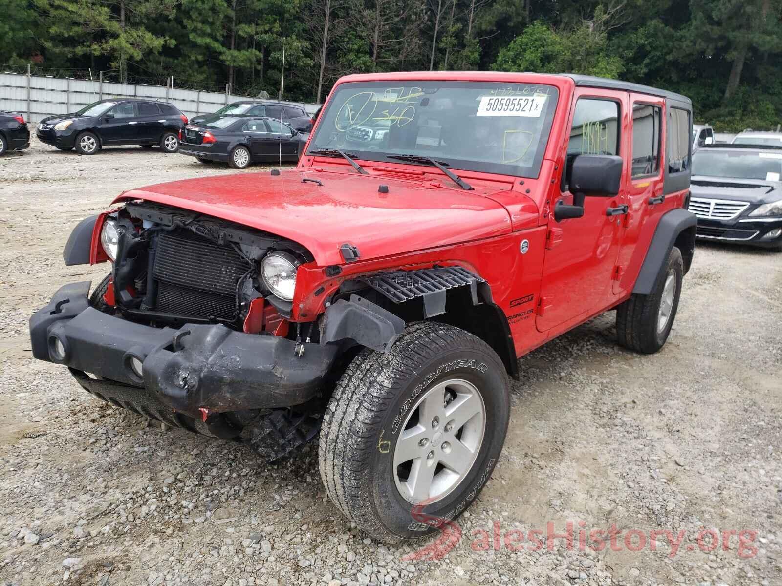 1C4BJWDGXHL710131 2017 JEEP WRANGLER