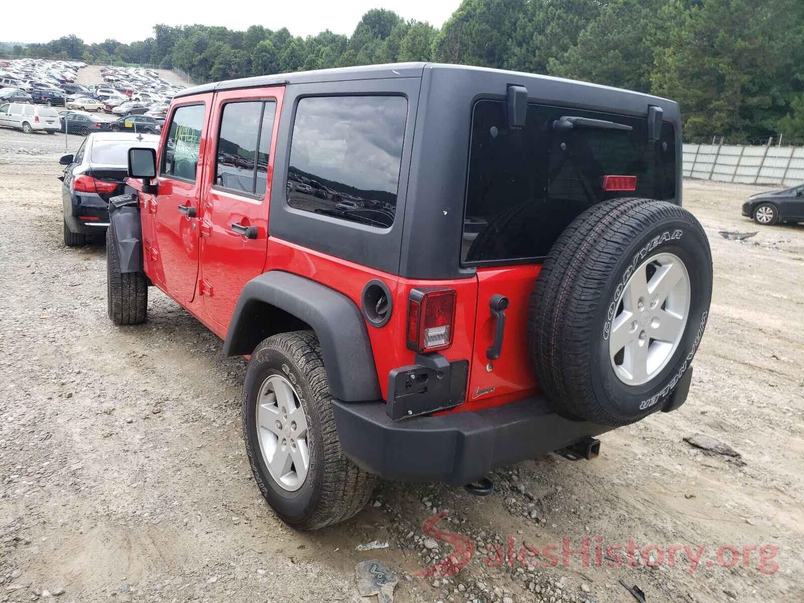 1C4BJWDGXHL710131 2017 JEEP WRANGLER