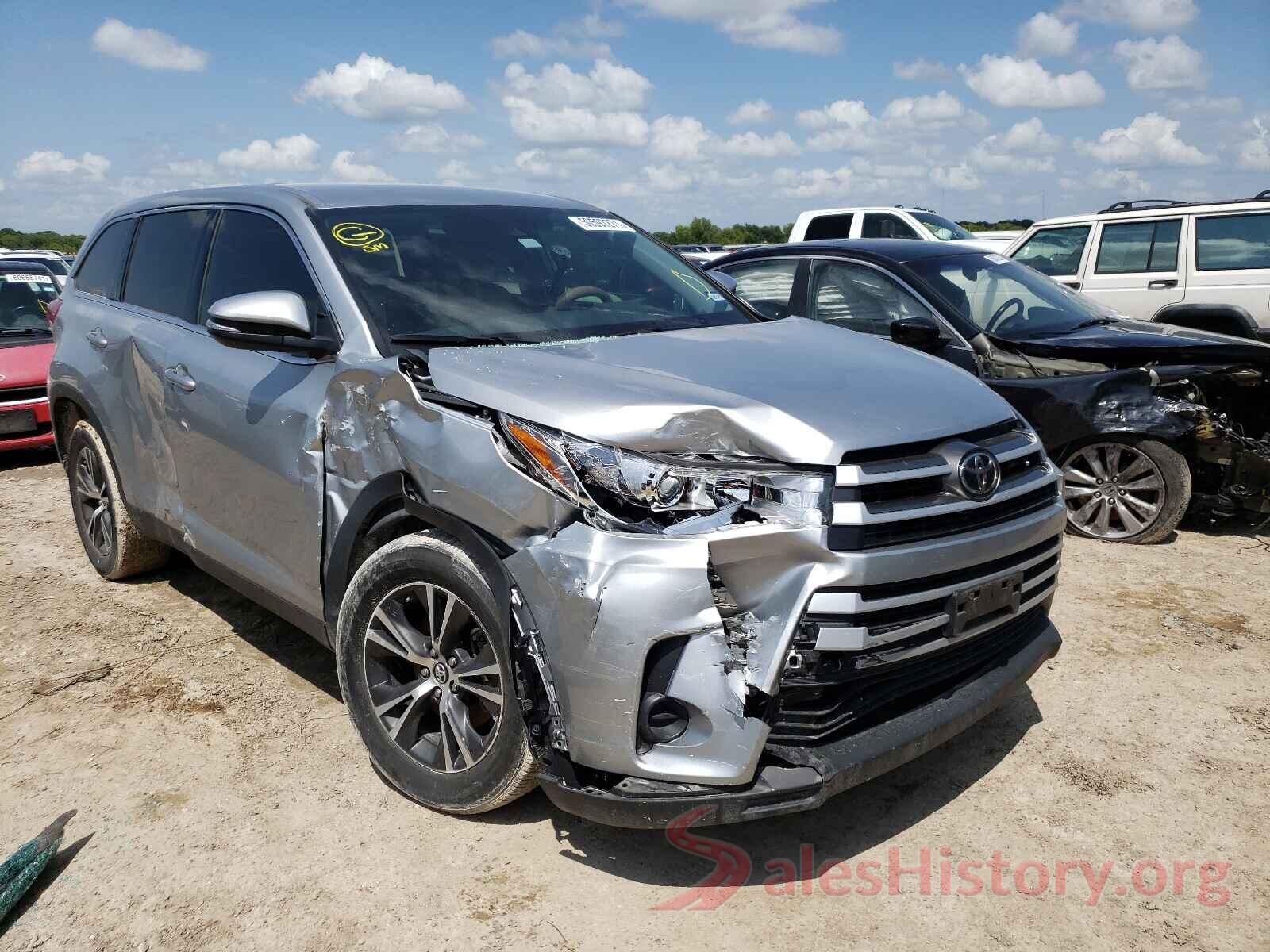 5TDZARFHXKS056419 2019 TOYOTA HIGHLANDER