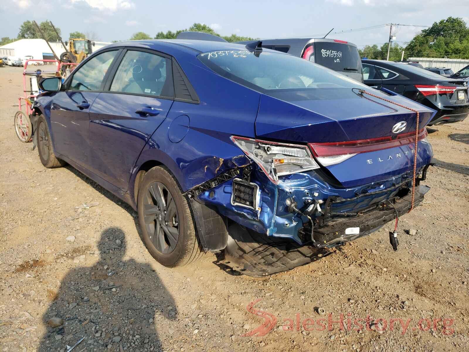 5NPLM4AG4MH019230 2021 HYUNDAI ELANTRA