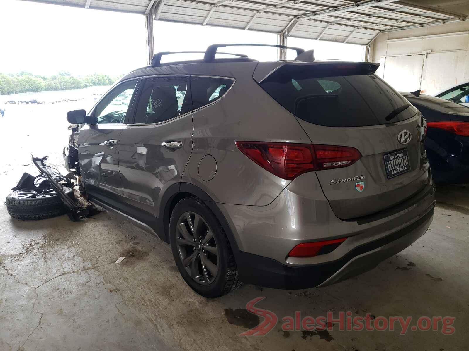 5NMZW4LA4HH045035 2017 HYUNDAI SANTA FE