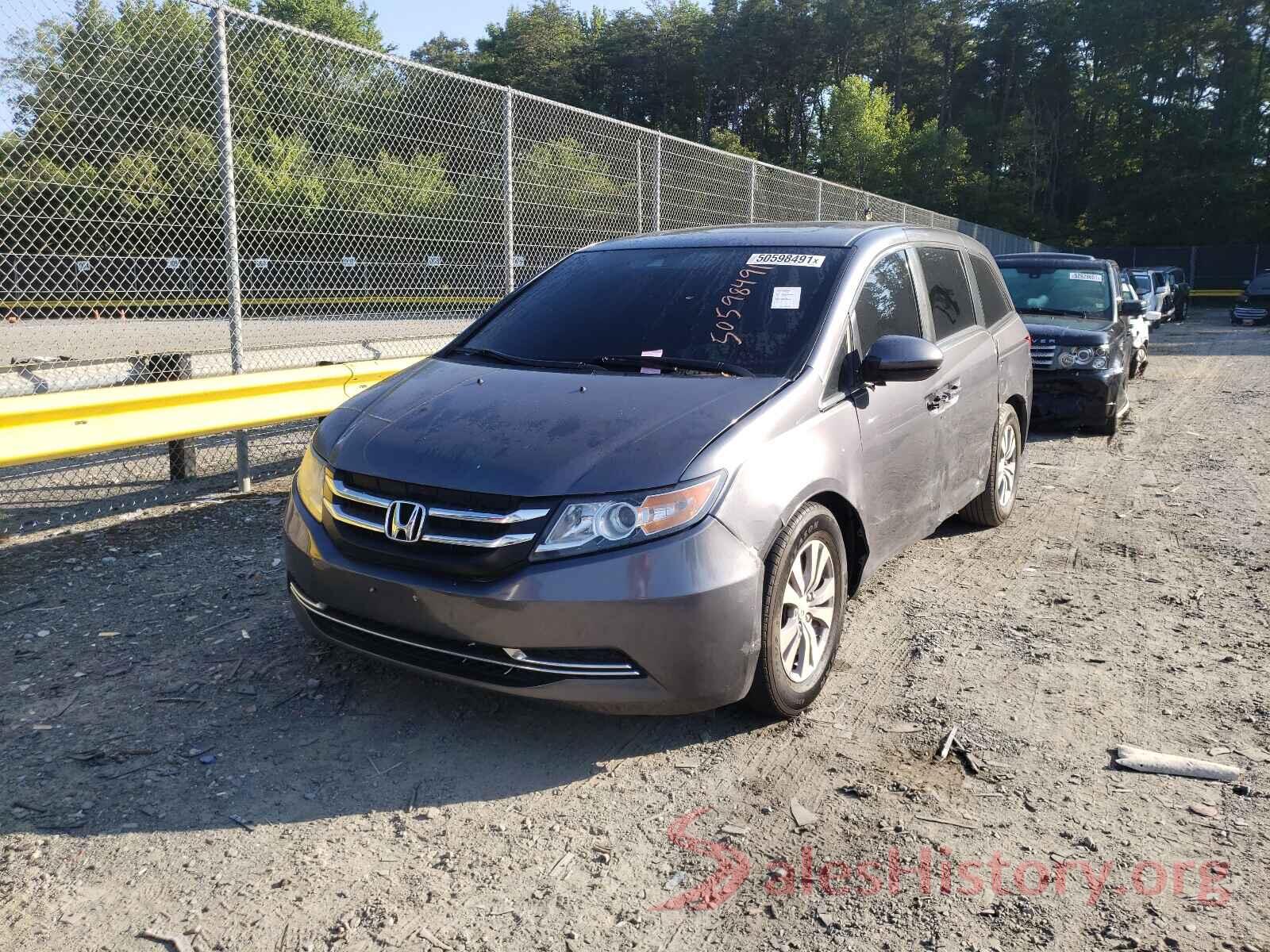 5FNRL5H61GB027885 2016 HONDA ODYSSEY