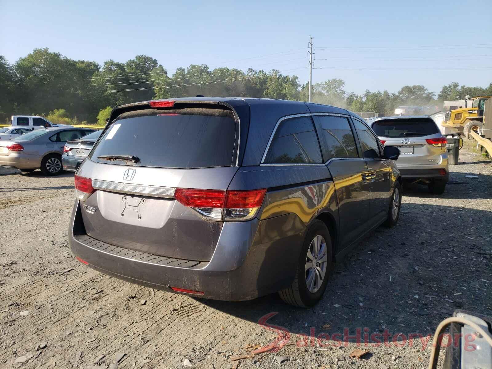 5FNRL5H61GB027885 2016 HONDA ODYSSEY