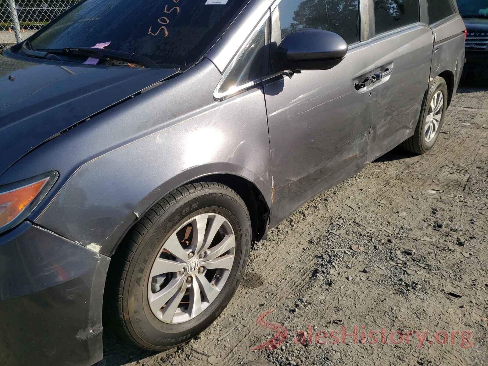 5FNRL5H61GB027885 2016 HONDA ODYSSEY