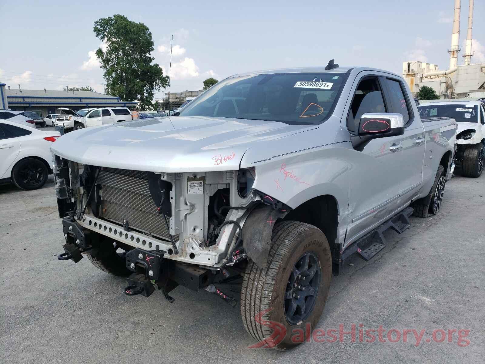 1GCRYDED7KZ222570 2019 CHEVROLET SILVERADO