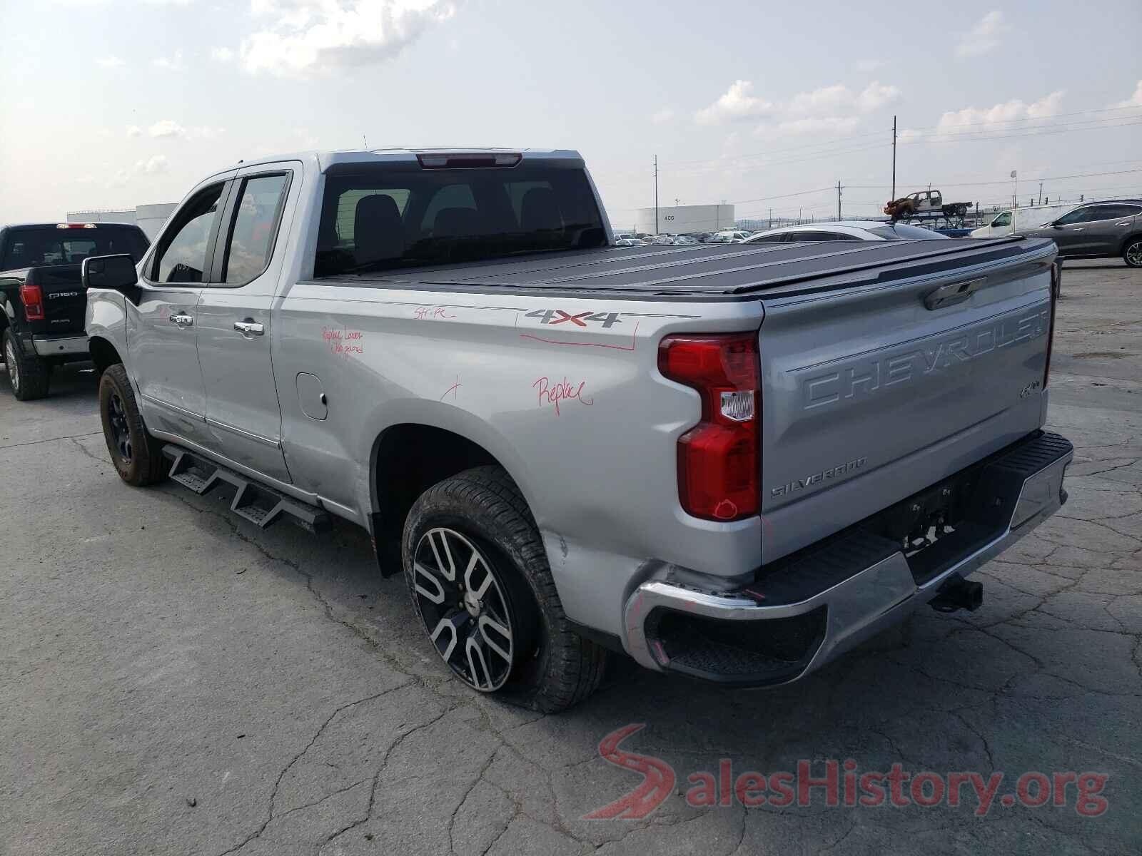 1GCRYDED7KZ222570 2019 CHEVROLET SILVERADO