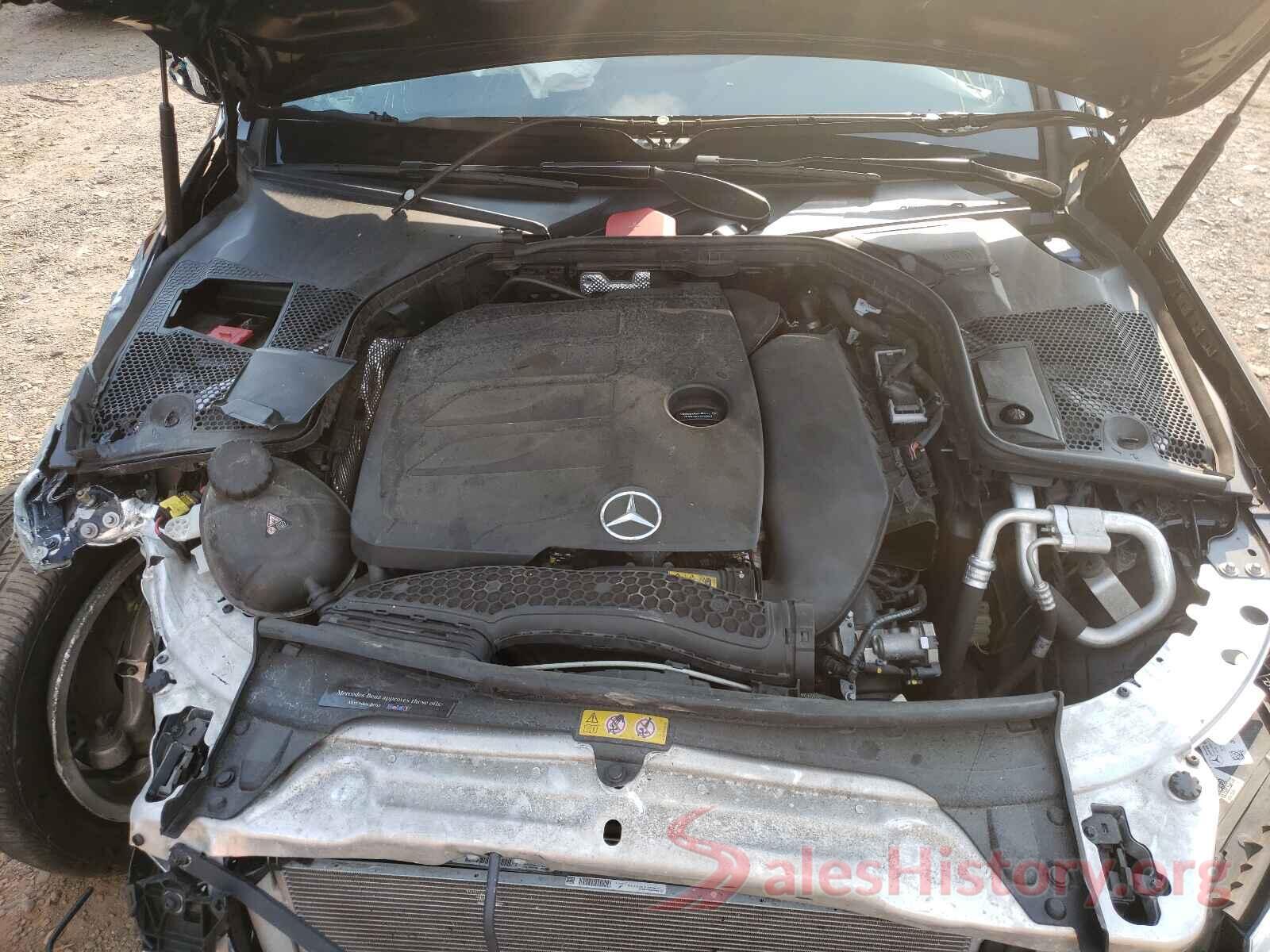 55SWF8EB0KU315854 2019 MERCEDES-BENZ C CLASS