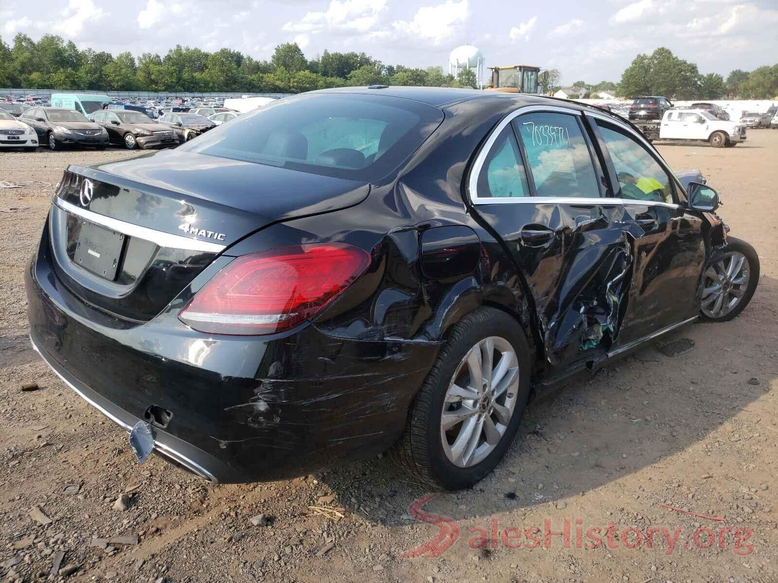 55SWF8EB0KU315854 2019 MERCEDES-BENZ C CLASS