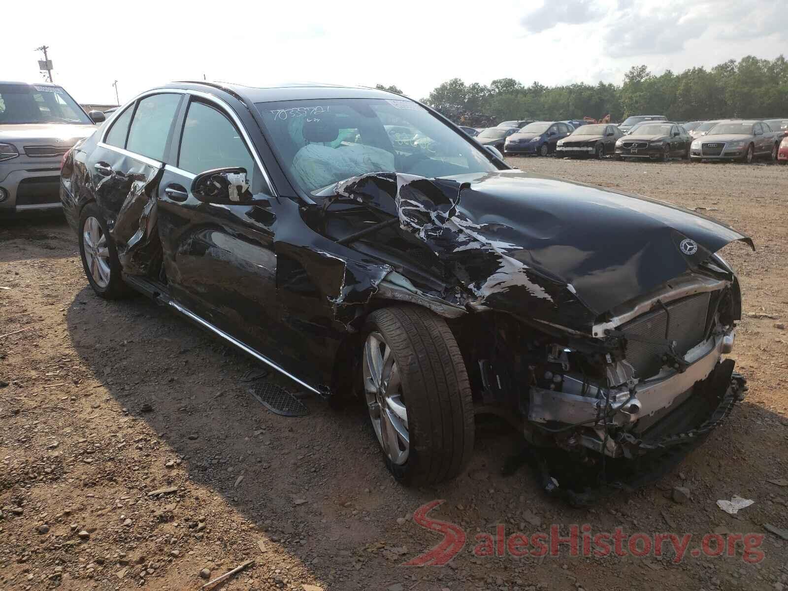 55SWF8EB0KU315854 2019 MERCEDES-BENZ C CLASS