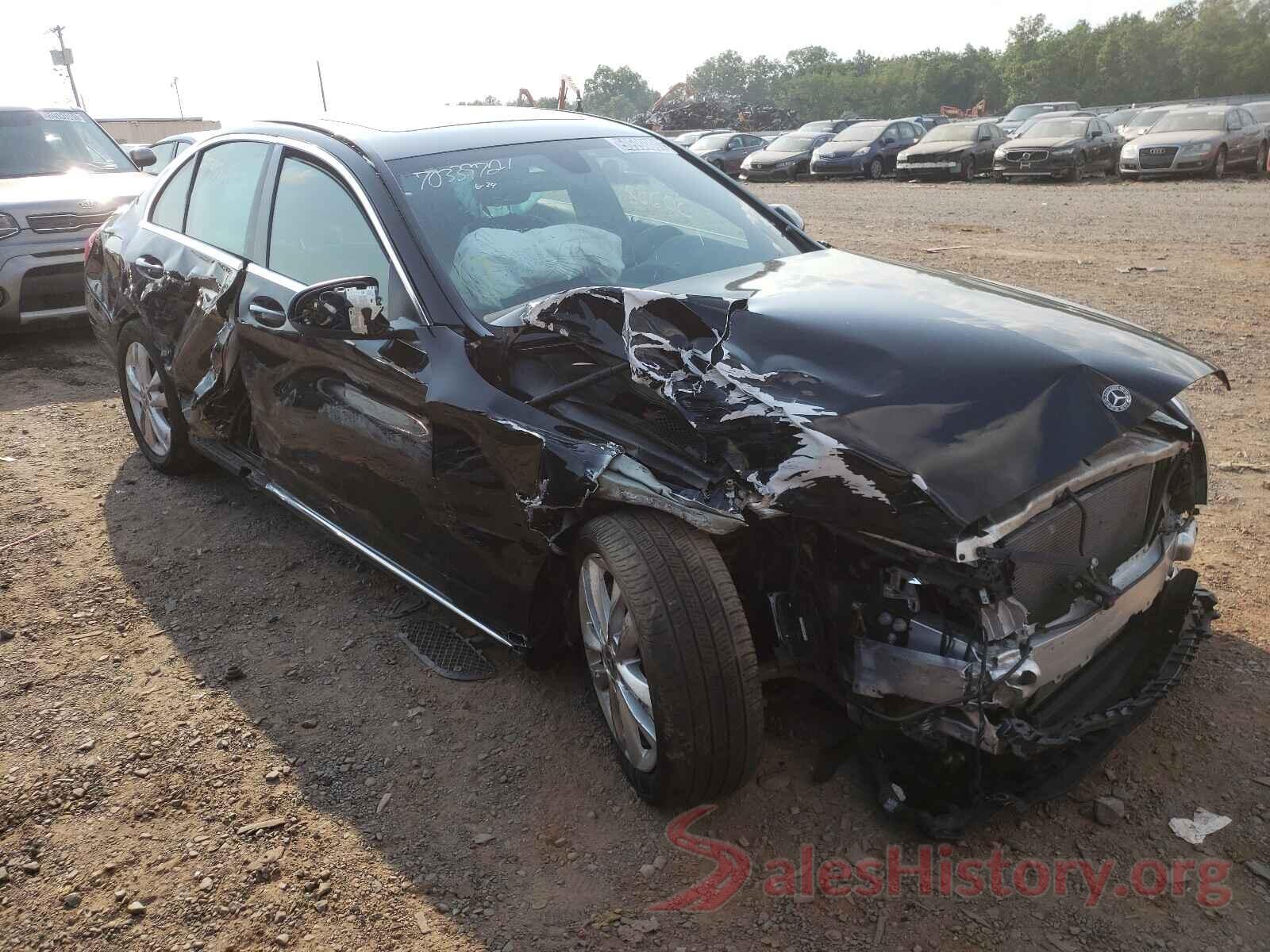 55SWF8EB0KU315854 2019 MERCEDES-BENZ C CLASS