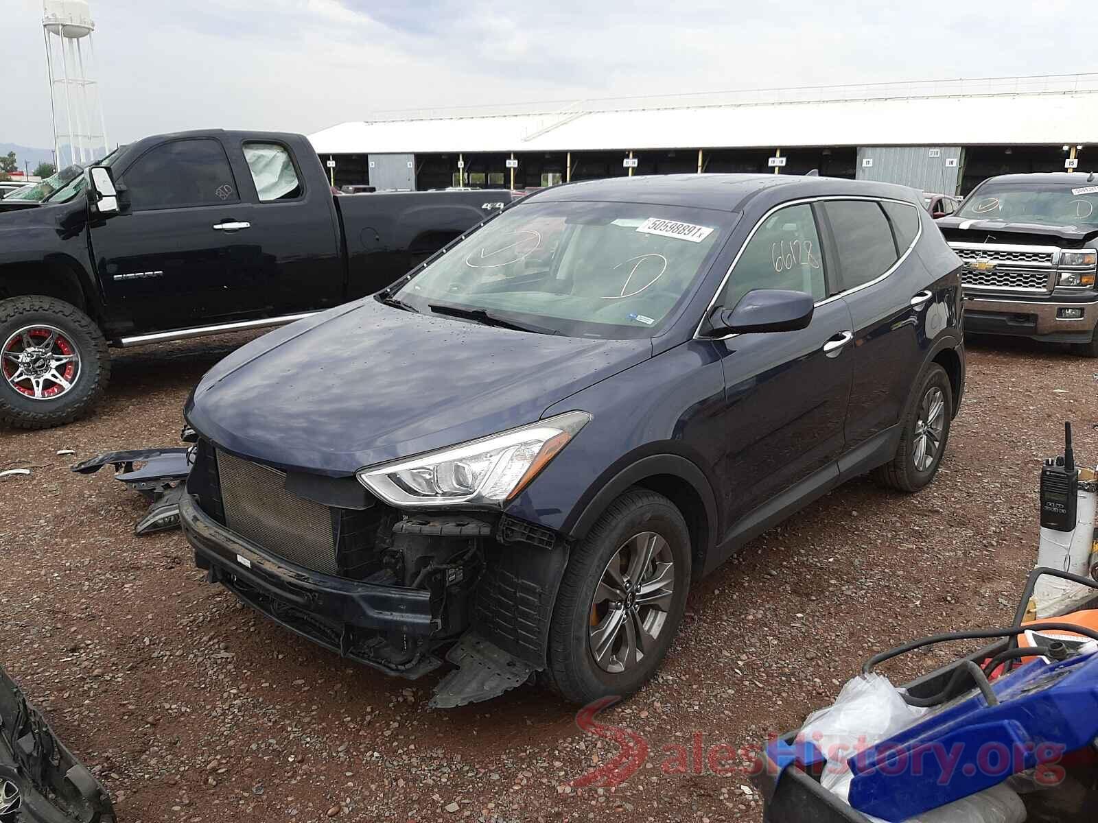 5XYZTDLB5GG355687 2016 HYUNDAI SANTA FE